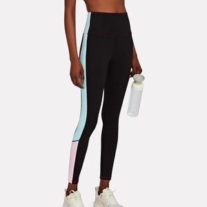 Solid & Striped Black Color Block Soleil Leggings